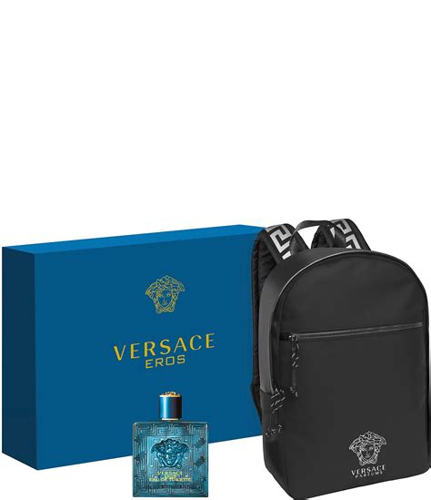 versace eros backpack set|versace eros 50ml gift set.